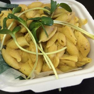 Amazing spicy Mac and Cheese at Cafe Life in Marietta