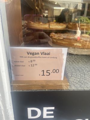 Vegan vlaai available 🌱   at Bisschopsmolen in Maastricht
