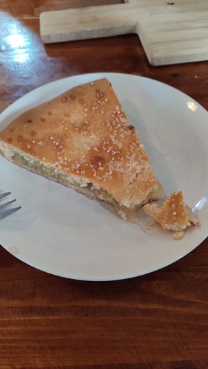 Piece of vlaai at Bisschopsmolen in Maastricht