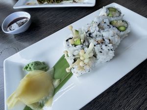 Veggie rolls  at Sekushi in Clearwater