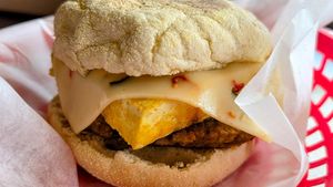  at The Gentle Giant Cafe in Pitman