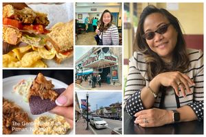 It’s nestled in a nice historic town of Pitman, NJ, close to the Broadway 🎭 Theatre. This place is as though time was dialed back a couple centuries with service to keep you i at The Gentle Giant Cafe in Pitman