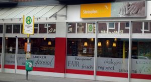 Super Biomarkt. The Bakery and Café. at SuperBioMarkt in Dusseldorf