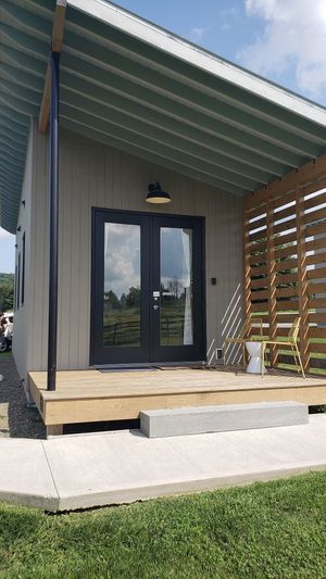 Tiny house at Farm Sanctuary in Watkins Glen