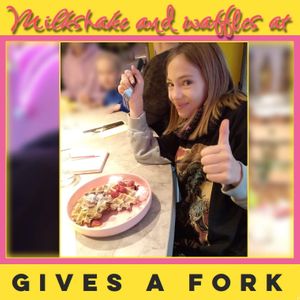 Waffles approved at Gives a Fork in Geneva