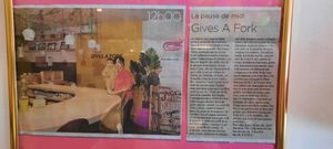  at Gives a Fork in Geneva