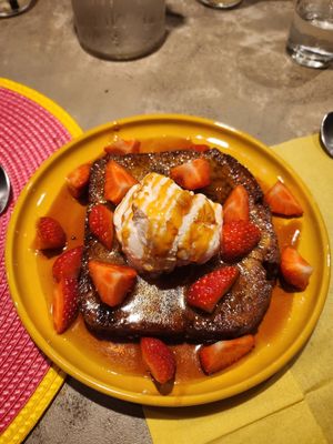 Dessert du jour at Gives a Fork in Geneva