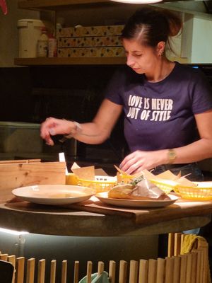  at Gives a Fork in Geneva