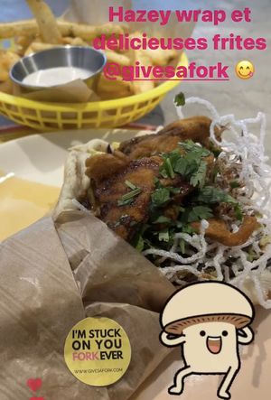   at Gives a Fork in Geneva