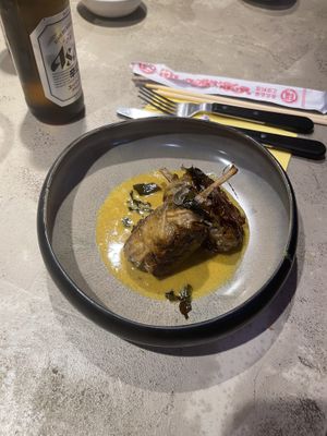   at Gives a Fork in Geneva