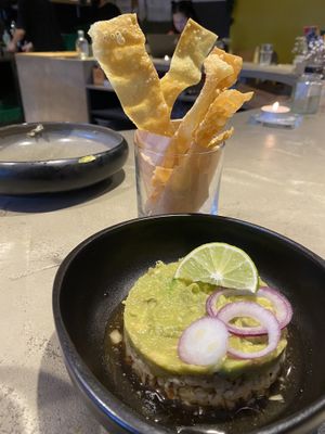 Jackfruit ceviche  at Gives a Fork in Geneva