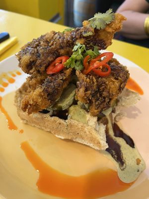   at Gives a Fork in Geneva