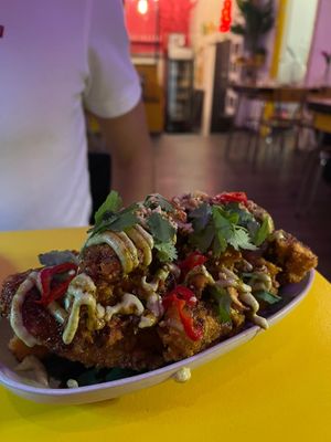   at Gives a Fork in Geneva