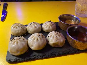 Vegetable dumplings  at Gives a Fork in Geneva