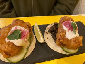 Happy tacos with tofu  at Gives a Fork in Geneva