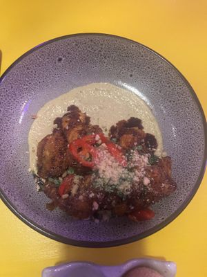 Fried mushrooms   at Gives a Fork in Geneva