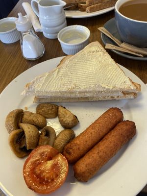 The best mushrooms  at Indigo Cafe in Portrush