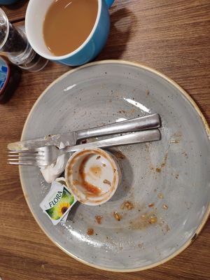 Oops, too damn delish! at Indigo Cafe in Portrush