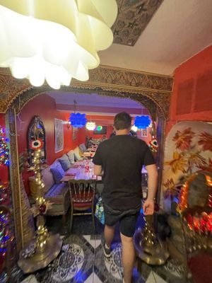   at Mother India in Nice