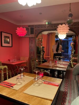   at Mother India in Nice