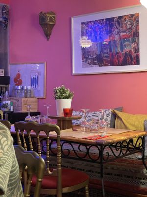   at Mother India in Nice