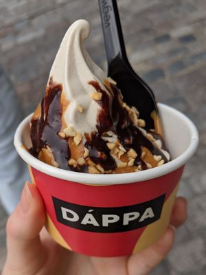 Peanut butter and chocolate at DÁPPA in East London