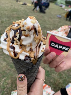 Ice cream at DÁPPA in East London