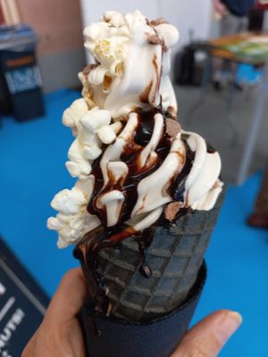 What the fudge cone at DÁPPA in East London