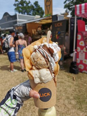 buuble waffle at DÁPPA in East London