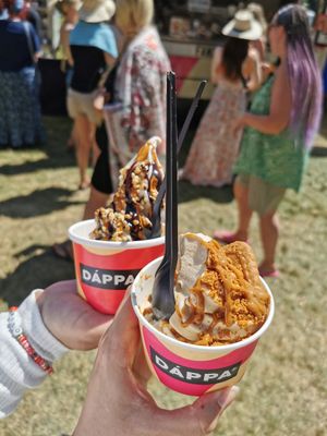 soft serve icecream at DÁPPA in East London