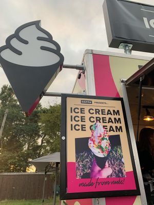 Ice cream truck   at DÁPPA in East London
