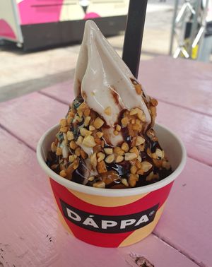 Peanut butter cup at DÁPPA in East London