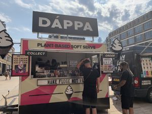 stall at DÁPPA in East London