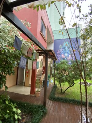 Garden at Currys Coffee & Tea in Blumenau