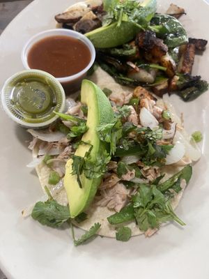 Jackfruit taco   at Depot Cafe in Frisco