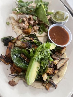 Tempeh taco   at Depot Cafe in Frisco