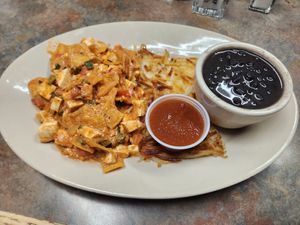 Migas at Depot Cafe in Frisco