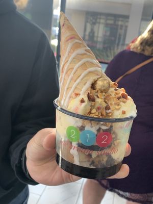 Very creative ❤️ at 212 Ice Cream Studio in Gilbert