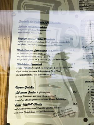 Vegane Gerichte  at Flaggschiff in Luebbenau