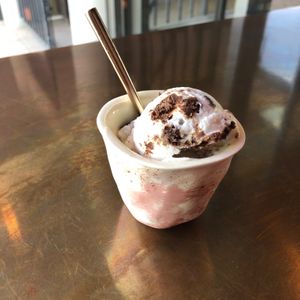 Single scoop at Roho Bure in Leederville