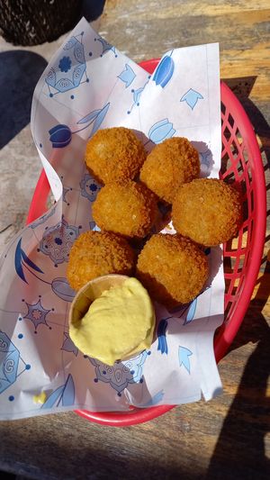 Bitterballen at Pele Surf Shack in Hook Of Holland