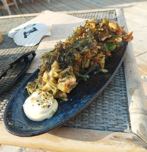 Mermaid Tempura at Pele Surf Shack in Hook Of Holland