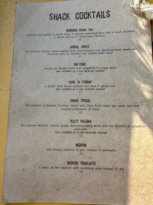 Cocktails  at Pele Surf Shack in Hook Of Holland