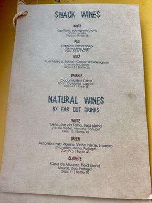 Wines  at Pele Surf Shack in Hook Of Holland