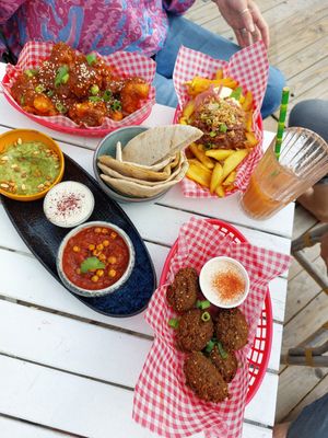 Snacks at Pele Surf Shack in Hook Of Holland