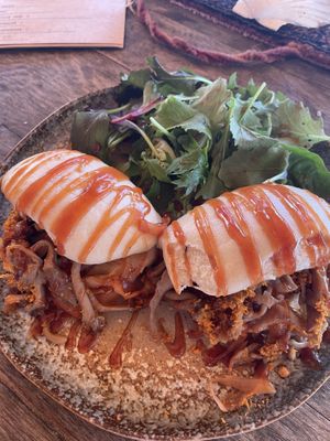 Bao Burger  at Pele Surf Shack in Hook Of Holland