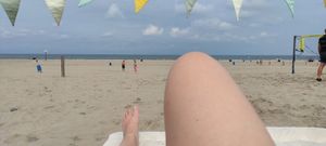 Flaglets/garlands at Pele Surf Shack in Hook Of Holland