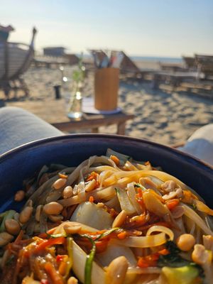 Pad Thai at Pele Surf Shack in Hook Of Holland