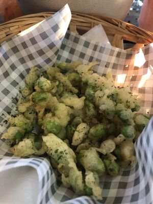 Edamame at Pele Surf Shack in Hook Of Holland