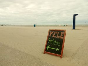 Location at the beach at Pele Surf Shack in Hook Of Holland